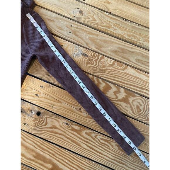 American Eagle Faux Fur Zip Cardigan Size Medium Women’s Brown - Picture 8 of 8